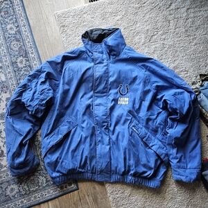 Vintage Blue Carl Banks Indianapolis Colts Jacket